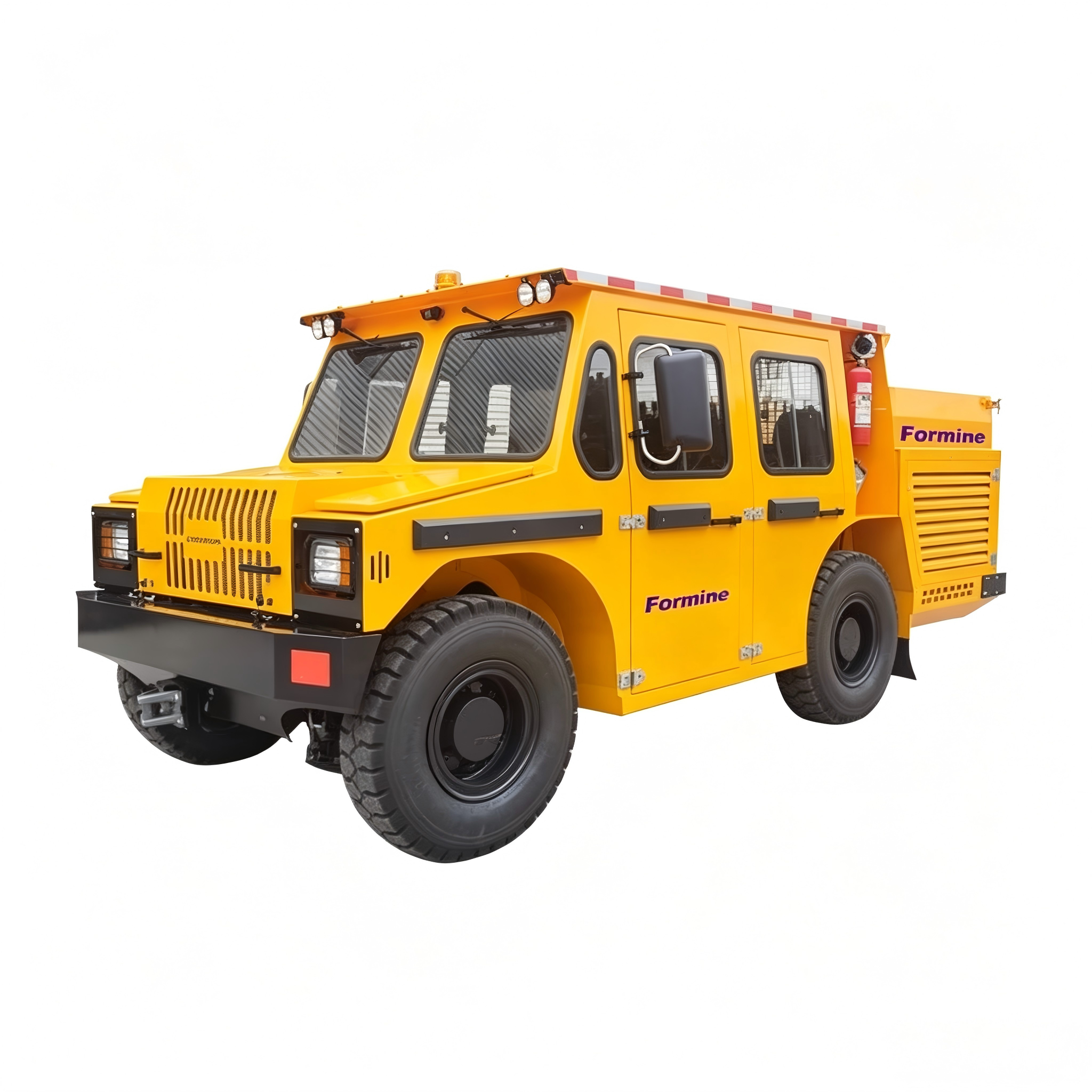 Underground rescue vehicle