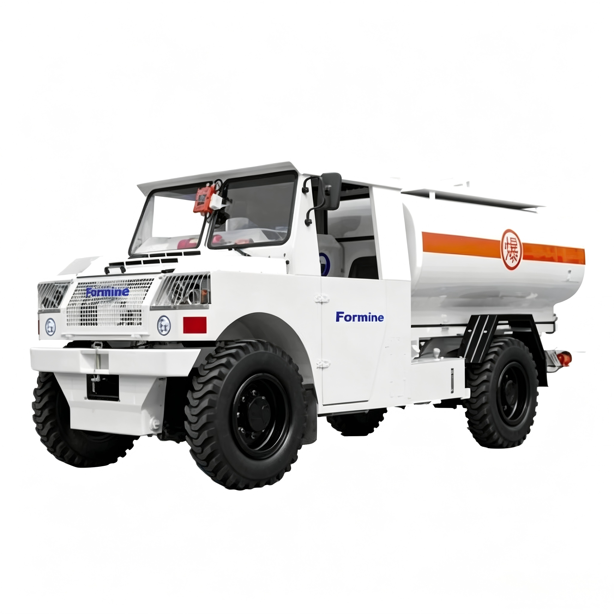 Underground oil truck