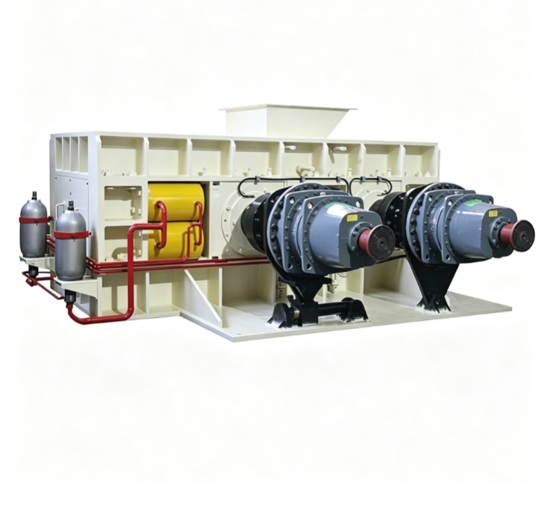 Pair (double) roller crusher