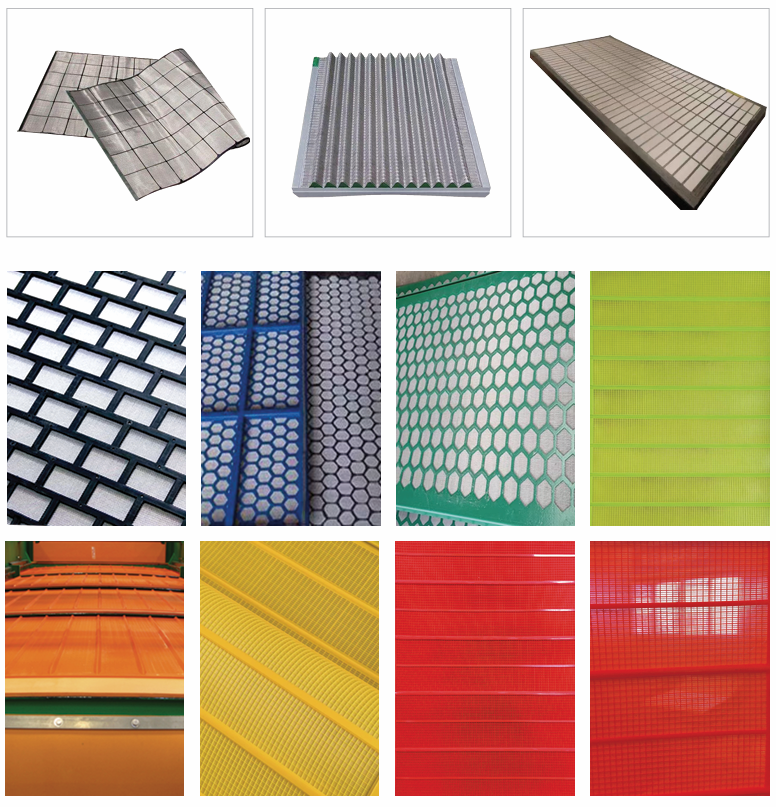 Polyurethane tension sieve plate
