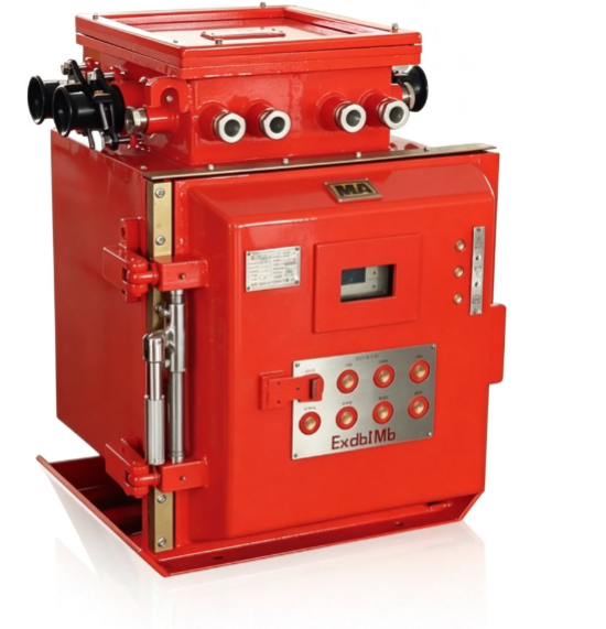 Combination controller for explosion-proof winches for mining use