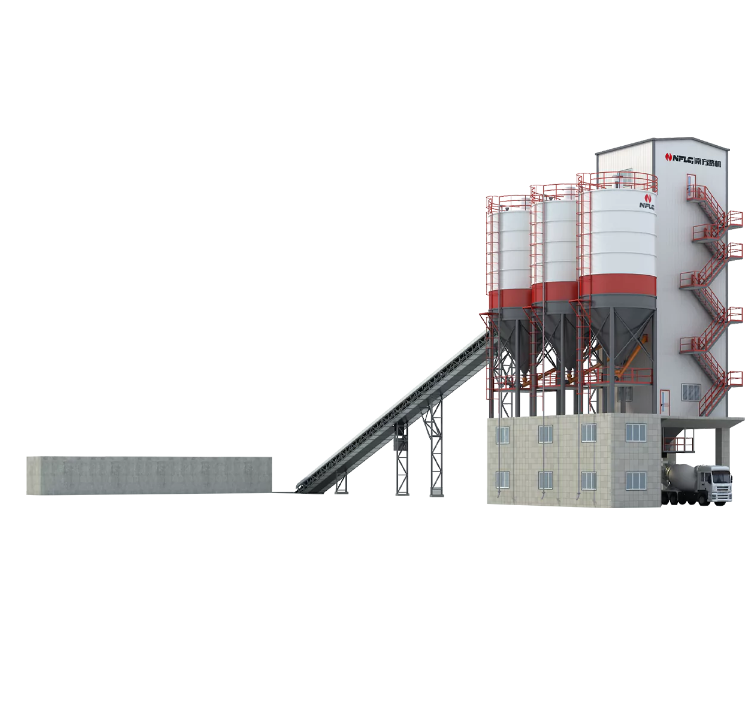 HLS(N) Commercial Concrete Mixing Plant