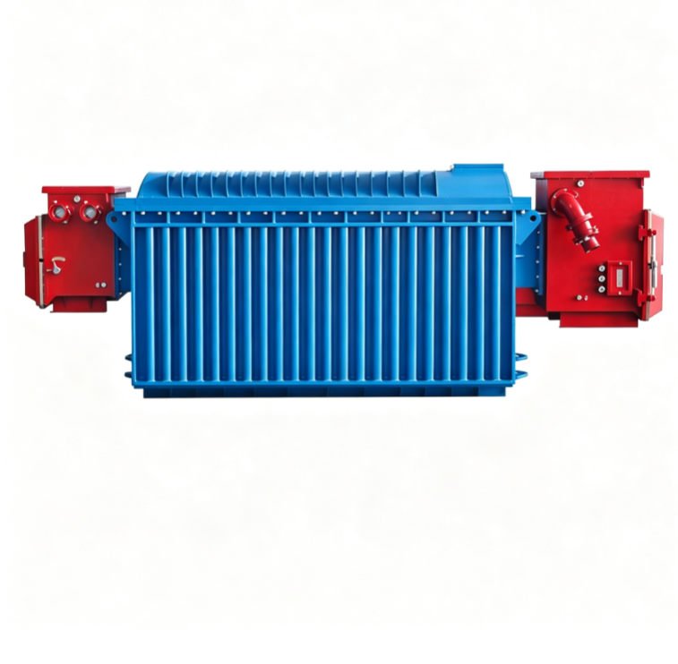 Explosion-proof and intrinsically safe (converter) mobile substations for mines