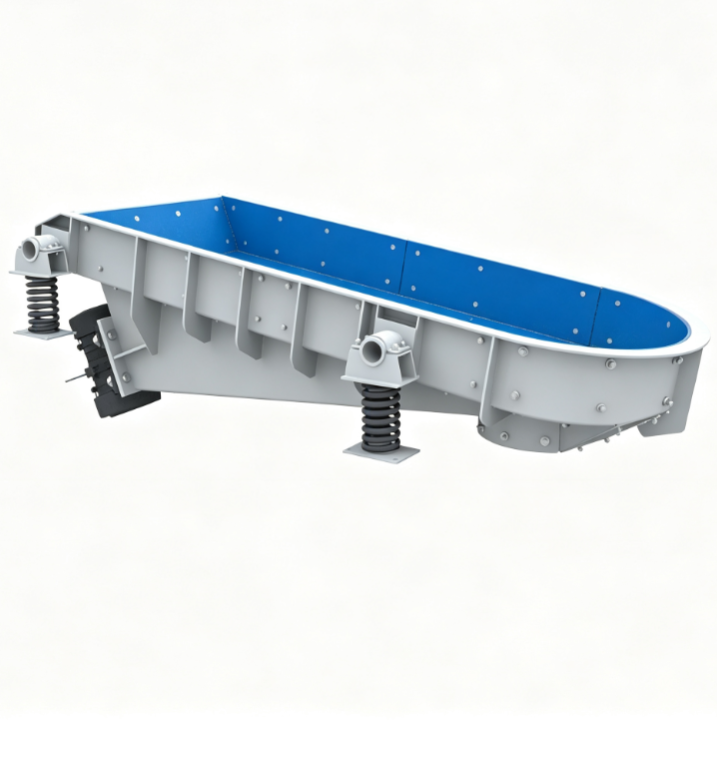 Vibrating motor feeder