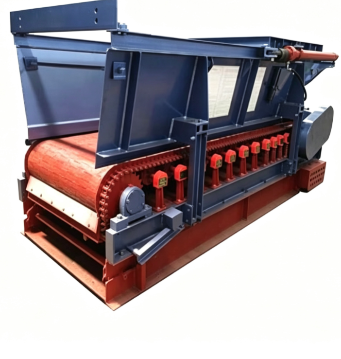 Sealed smash-resistant chain belt feeder