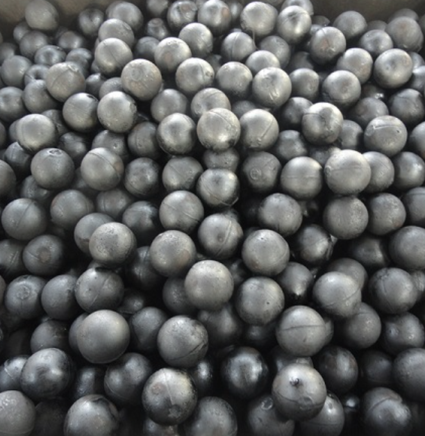 Medium chrome wear-resistant cast ball