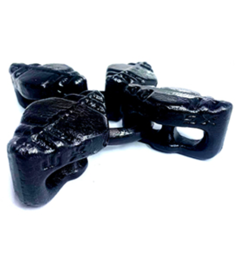 Slag tire protective chain