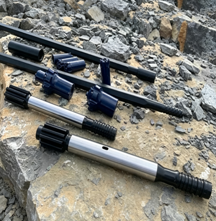 TOP HAMMER TOOLS FOR DRIFTING AND TUNNELING