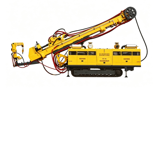 MD-750 crawler type coalbed methane multifunctional drilling rig