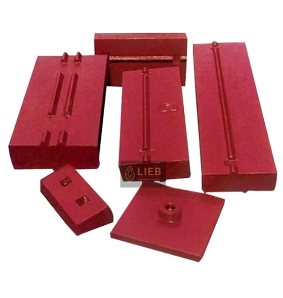 Impact Crusher Parts Crusher Liner Plate High Chrome Manganese Crusher Liner Plate