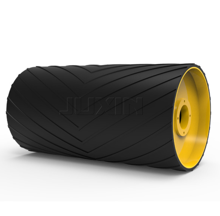 Conveyor snub pulley
