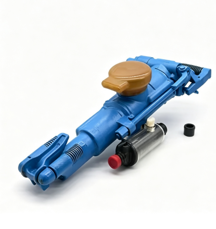 YT27 Mining Rock Drill with 80mm Cylinder Diameter 60mm Piston Stroke and 34-45mm Borehole Diameter