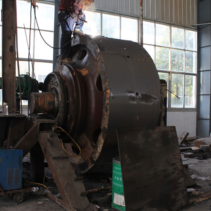 Roller body assembly to be repaired