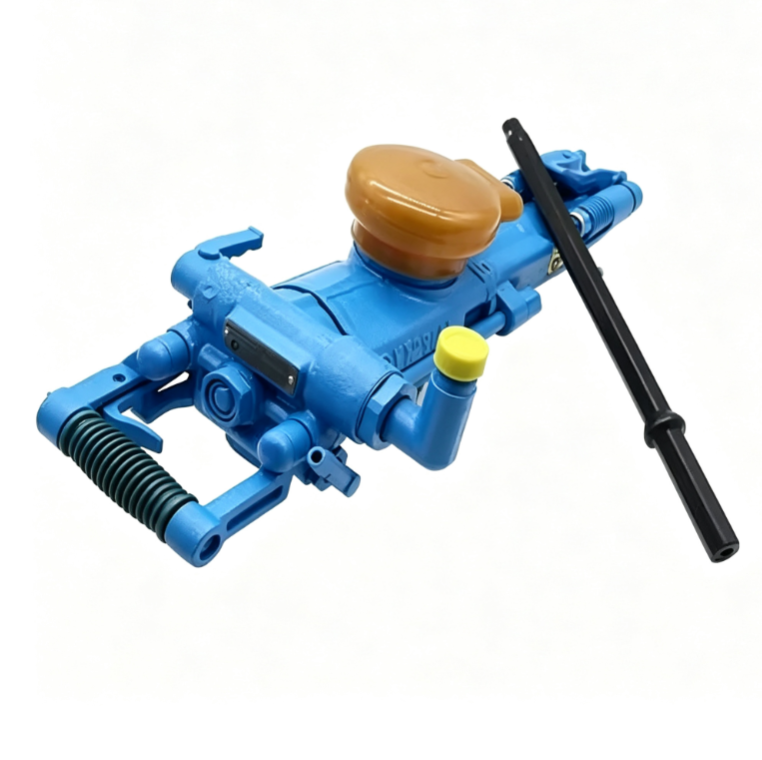 Hand Held Pneumatic YT29A Rock Drilling Tools 27kg For Mining