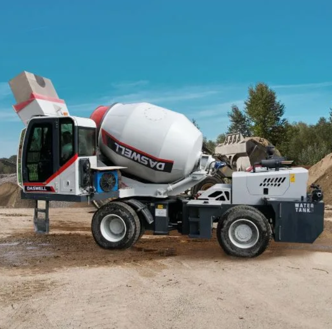 Self Loading Concrete Mixer in Nigeria for Rural Construction Projects，2026