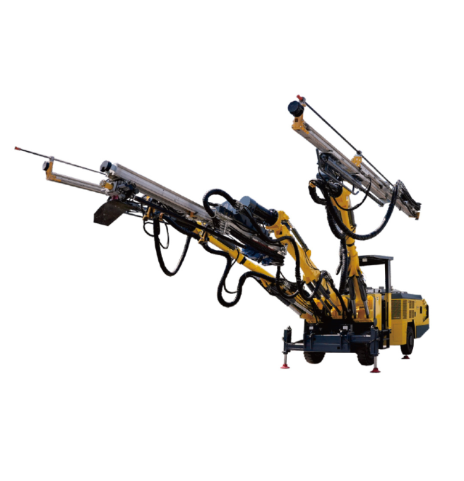 Multi-arm tunneling drilling rig