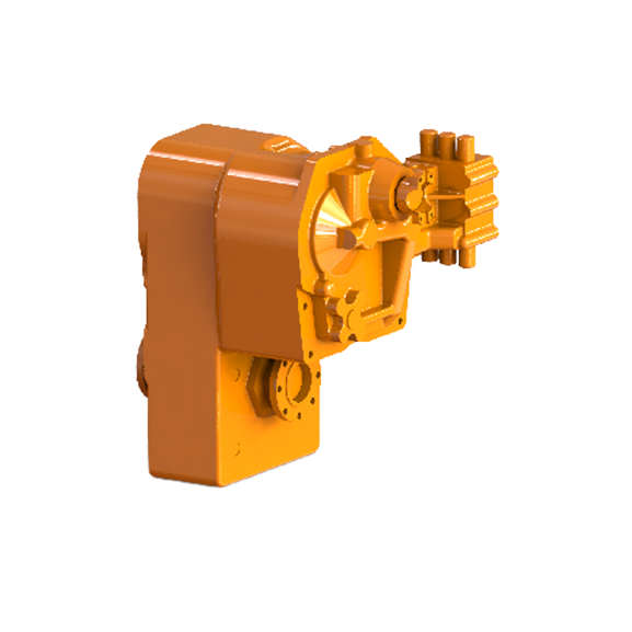 3 cubic meter loader drive system