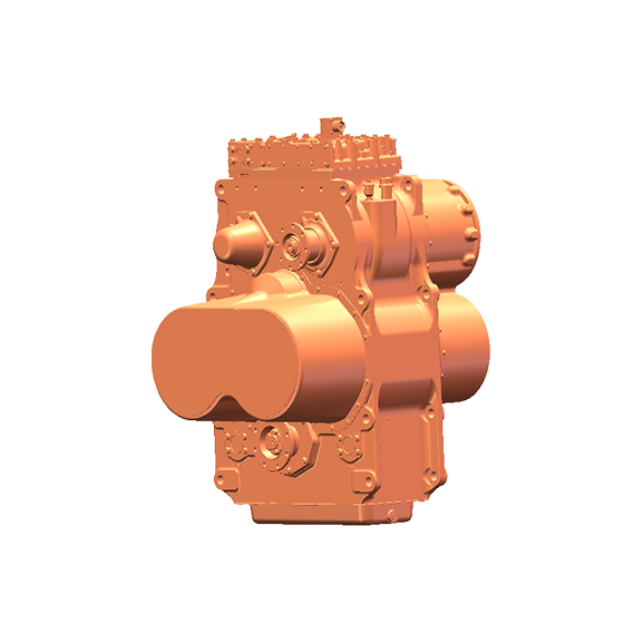 35T mining truck transmission system