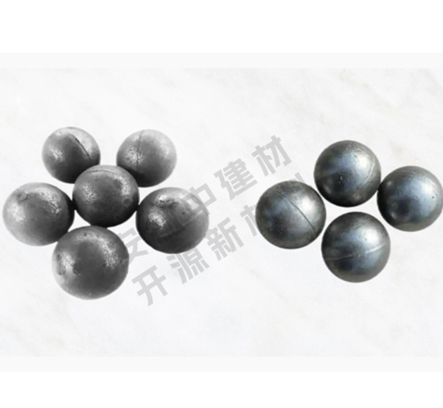 Forged steel balls