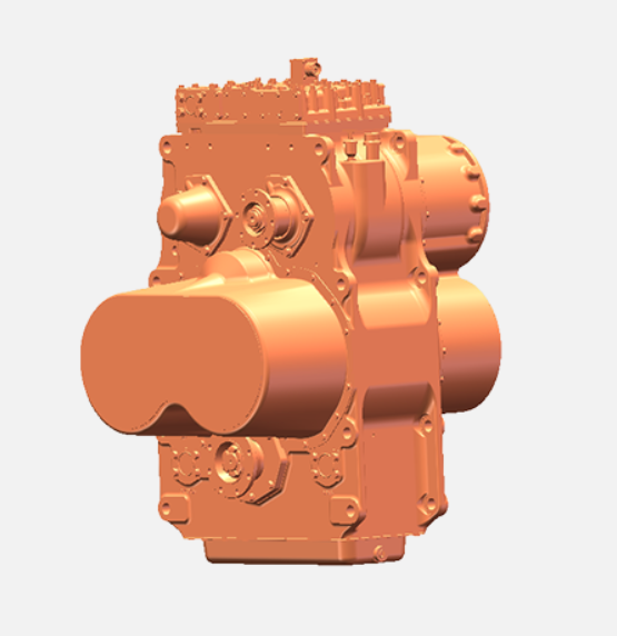 6 cubic meters loader drive system