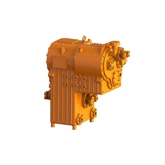 4 cubic meters of loader drive system