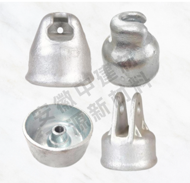 Insulator iron caps