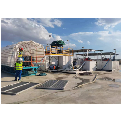 Surface Directional Drilling Flushing Fluid Solid Control Non-Landing System