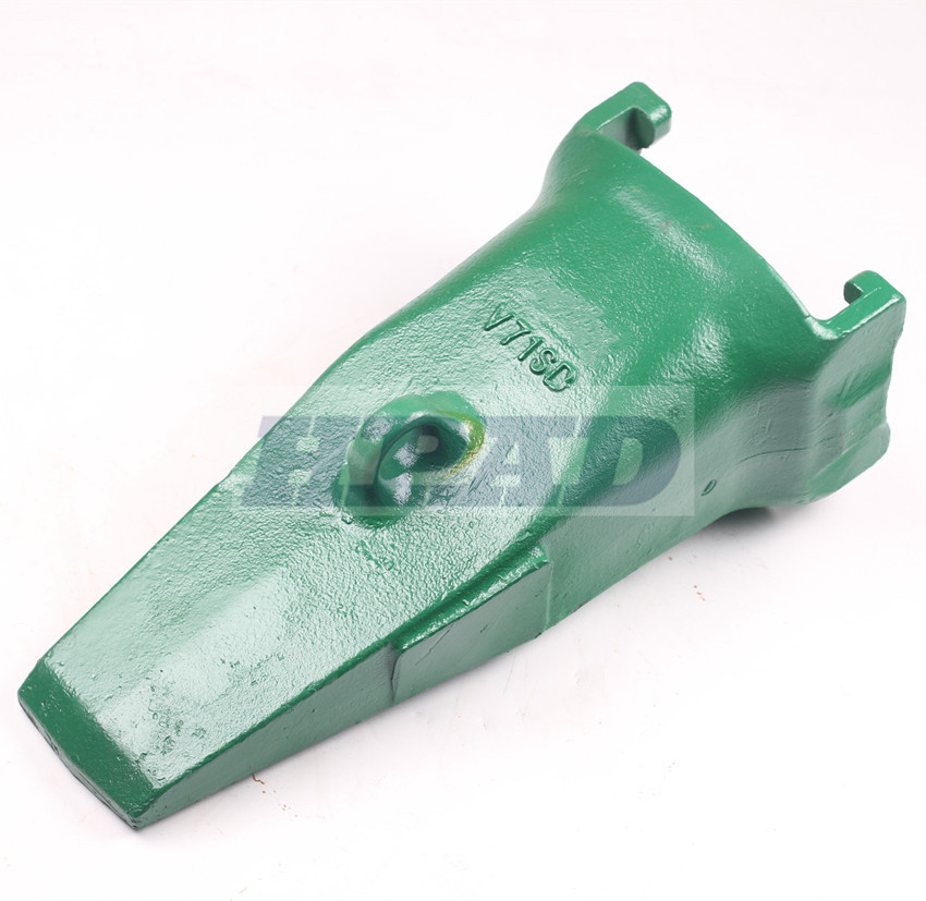 Construction equipment attachment bucket tooth V71SD