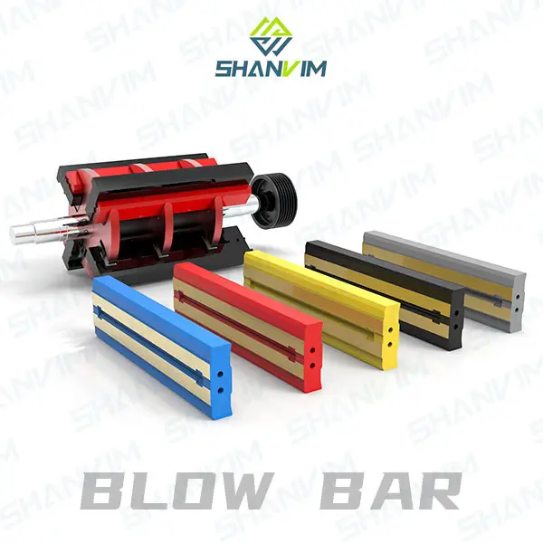 HIGH CHROMIUM METAL CERAMIC BLOW BARS