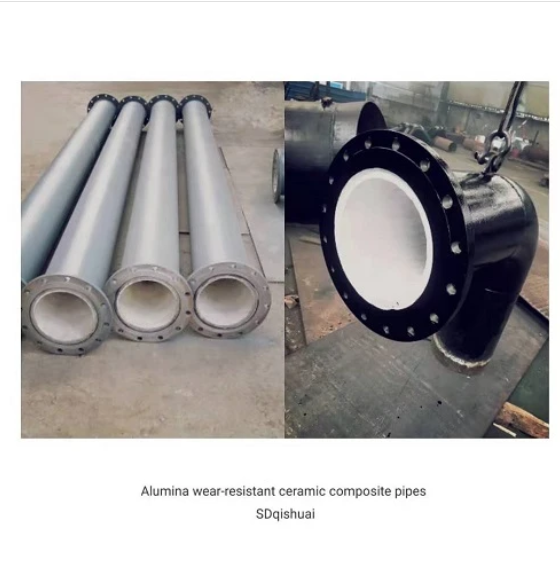  Alumina Wear Resistant Ceramic Composite Pipes