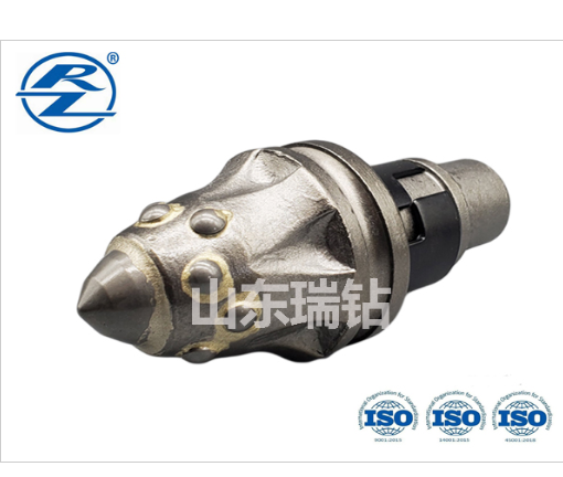 Rotary drilling bullet teeth