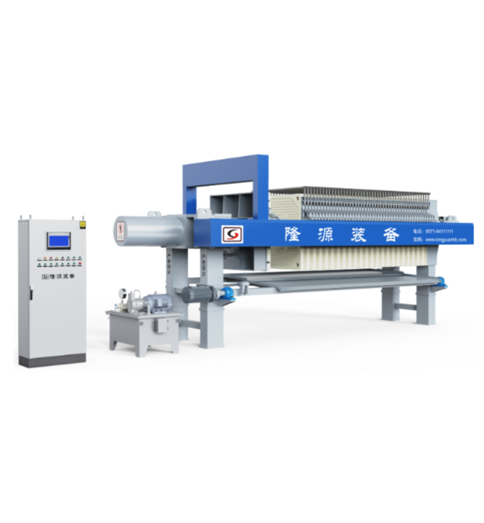 Gantry vibrator pressure filter machine