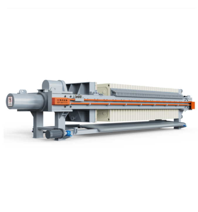 Mechanical locking ultra-high pressure diaphragm filter press