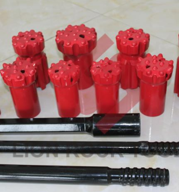 diffrent types of retrac thread button bits