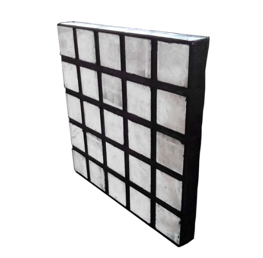 Ceramic rubber wear liners