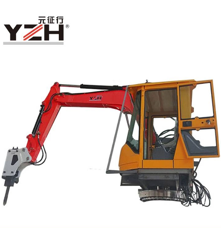 WHA460 Mobile Rock Breaker Booms System | Compact Mobile Solution