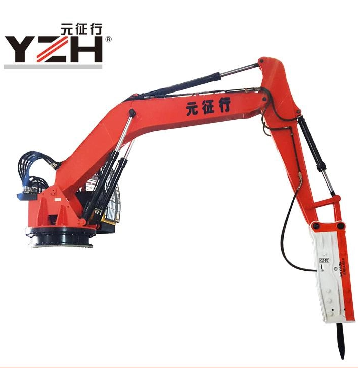 WHB810 Portable Rockbreaker Booms System | Heavy-Duty Mobile Stationary Protection