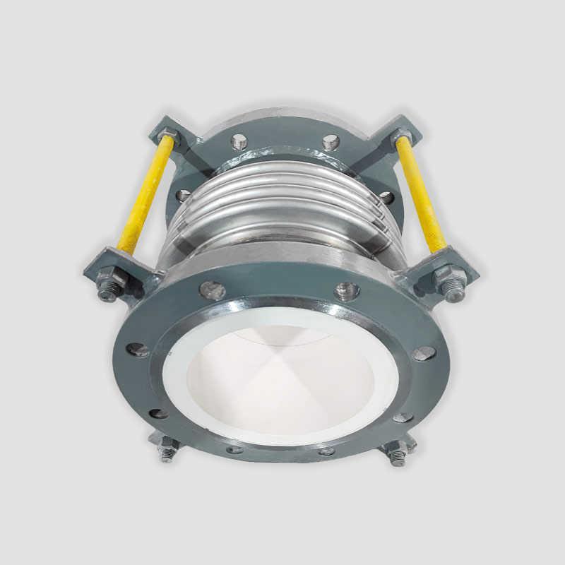 Corrugated Pipe Compensator | Expansion Joint Lined with Monolithic Ceramic Rings