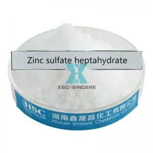 Zinc Sulphate Heptahydrate ZnSO4.7H2O Fertilizer/Mining Grade