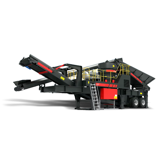 Modular crushing and screening plant on wheels NORD MTF