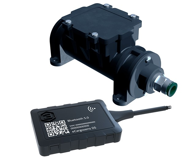 Wireless axle load monitoring system eCargosens