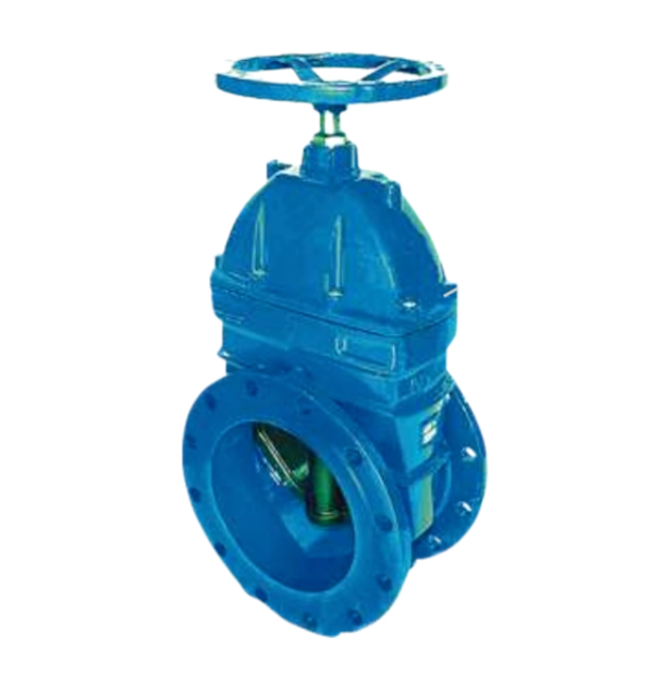 Flanged wedge gate valve DN500 RU16