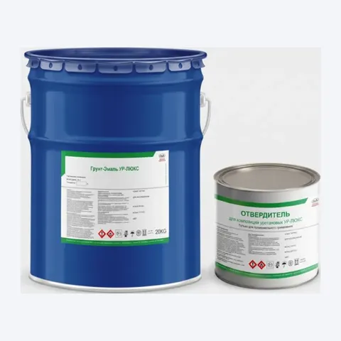 Primer-enamel UR-Lux B/S (ultra-quick-drying) for hardener 2.5 kg per 20 kg of base paint