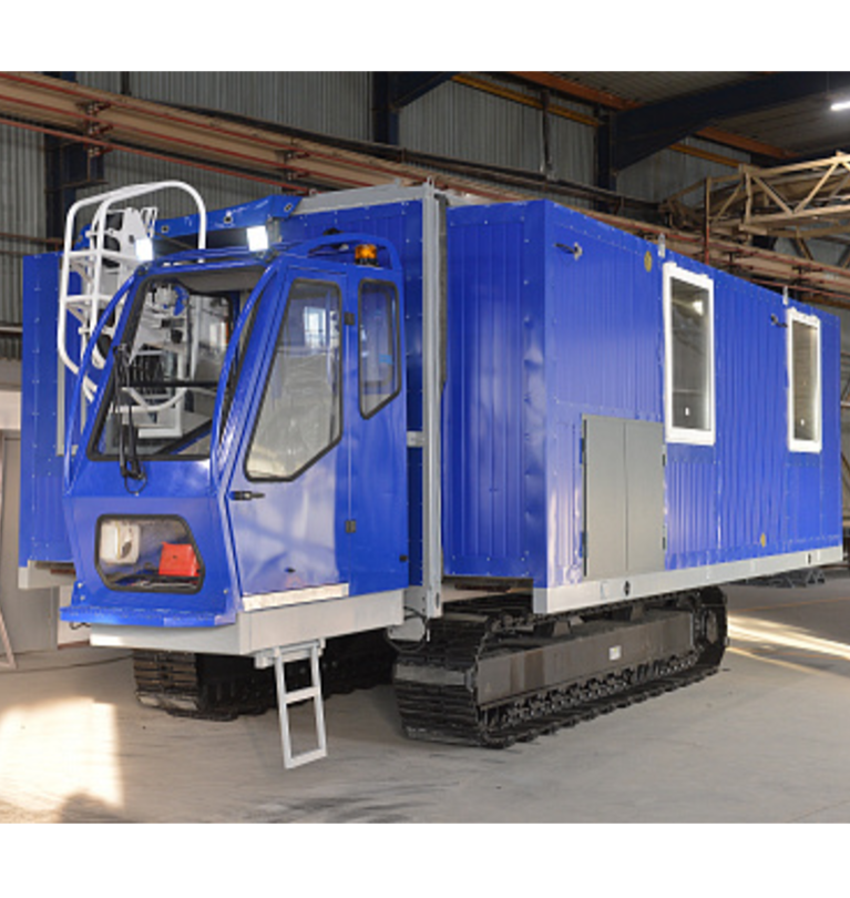 ZBO S15 in shelter on a tracked chassis
