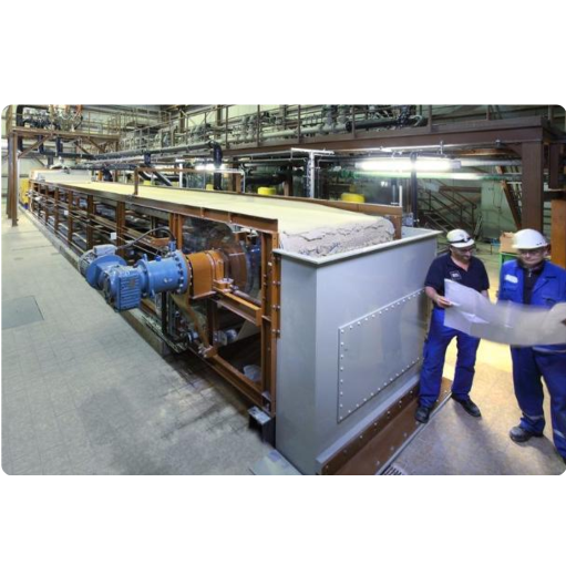 Vacuum belt filters