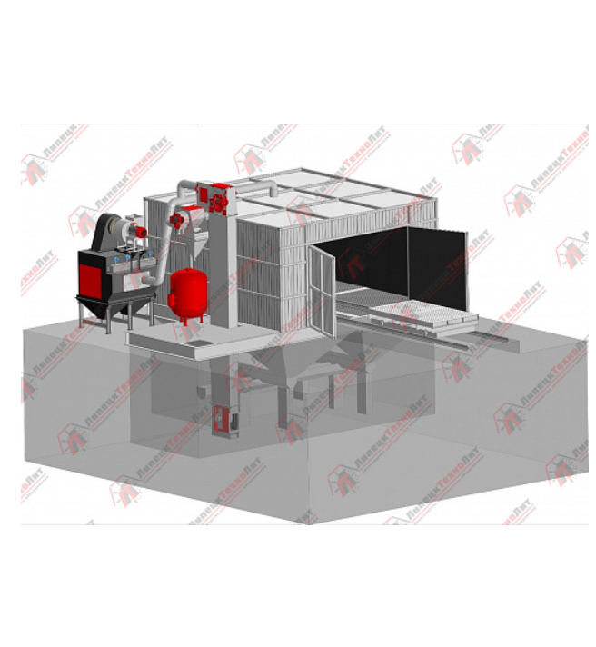 LT48905 Shot Blasting Chamber