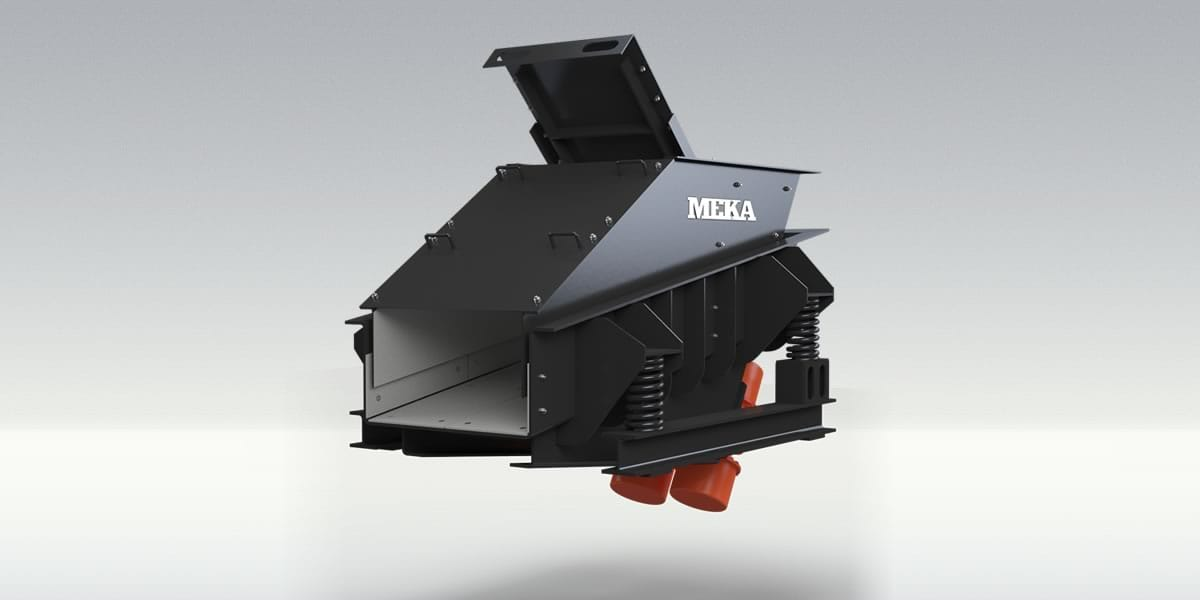 Under-hopper vibrating feeders