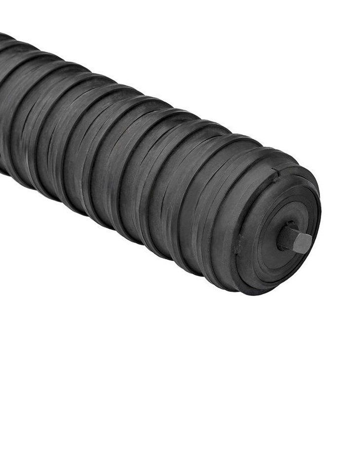 Shock-absorbing rollers (lined)
