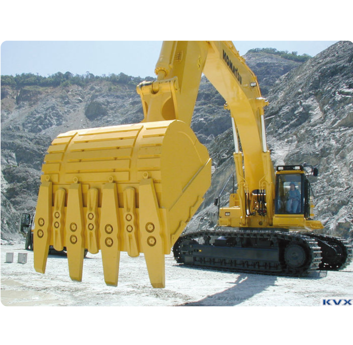 KVX buckets for loaders and excavators