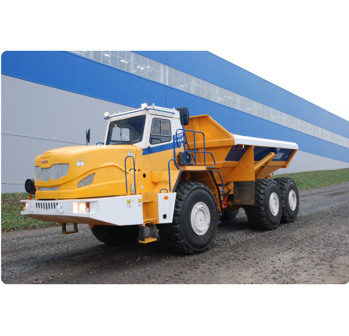 MoAZ-7506 dump truck